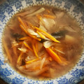 El cooksnap de Arianne cuando hizo Sopa de miso de casa.