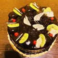 Sarita Srivastava's cooksnap of when they made Fudgy chocolate cake.