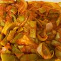 El cooksnap de miguel Villalba cuando hizo Judías verdes de bote con fritada de pisto.