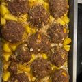 Cooksnap από Kwnstantina-Eleni Dinela Tsourapa στη συνταγή Αφράτα μπιφτέκια καλοκαιρινά με πατάτες φούρνου