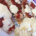 El cooksnap de Maria Belén Fernández cuando hizo Milanesas de berenjenas a la napolitana (keto).