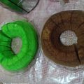Cooksnap dari Mytha Manalu untuk resep Brownies coklat pandan kukus ala Amanda