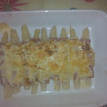 El cooksnap de JMReina cuando hizo Espárragos blancos con jamón cocido y gratinados con mayonesa.