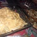 El cooksnap de Laura cuando hizo Salsa cheddar.