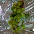 El cooksnap de Juan Luis Ramirez Marin cuando hizo Pescado empapelado con salsa de tomatillo.