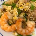 謝寶雲 的 鮮蝦炒飯 cooksnap