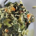 Cooksnap από Μαρία στη συνταγή Λαχταριστό σπανακόρυζο με basmati και λαχανικά