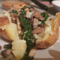 El cooksnap de Montse Casellas - Trasteamos en mi Cocina? cuando hizo Patatas asadas rellenas de champiñones y espinacas.
