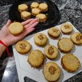El cooksnap de Indira Rueda cuando hizo Alfajores de duce de leche y nuez.