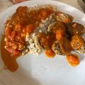 El cooksnap de Marina Alvarez cuando hizo Albóndigas de porotos.