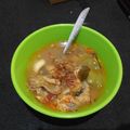 Cooksnap dari trianurjani untuk resep Sup Salmon Kuah Asam Pedas