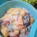 Cooksnap dari Mama Rofif Najmi untuk resep Salad buah manis tanpa keju