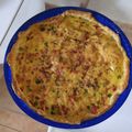 El cooksnap de Silvia cuando hizo Quiche de verduras.