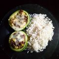 El cooksnap de Nati Arevalo cuando hizo Zapallitos rellenos de carne.