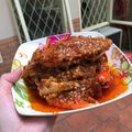 Cooksnap của Nhunhi Vo khi họ làm theo món Cua Sốt Ớt Singapore (Chilli Crab)
