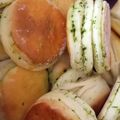 Lívia Véber Cooksnap-ja, amikor elkészítette a(z) Medvehagymás Pogácsa-étolajjal-tejjel készítve receptet.