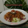 Cooksnap dari fitri_nyimas untuk resep Nasi goreng baso dan sosis, sedap dan mantap