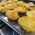 El cooksnap de Sebastian Oliva Luque cuando hizo Sfogliatella típica factura Italiana.