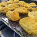 El cooksnap de Sebastian Oliva Luque cuando hizo Sfogliatella típica factura Italiana.