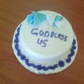 Catherine Njoki's cooksnap of when they made Japanese cake covered with fondant.