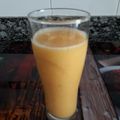 El cooksnap de salud machi cuando hizo Batido desayuno con fruta y miel.