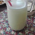 El cooksnap de Berenice Jasso cuando hizo Agua fresca de jícama a la Mario, s.