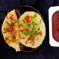 Heejal Pandya's cooksnap of when they made રવા ઉત્તપમ.