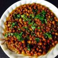 Areeba Muhammed's cooksnap of when they made Kalay cholay.