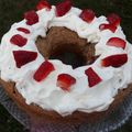 El cooksnap de sary cuando hizo Budín Saludable con Arándanos y Frutillas.