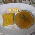 Rita mehta का कुकस्नैप जब उन्होंने कच्चे आम का खट्टा मीठा जैम (kacche aam ka khatta meetha jam recipe in Hindi) बनाया था।