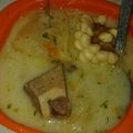 El cooksnap de Danny Jacfu cuando hizo Caldo blanco ecuatoriano.