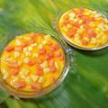 Cooksnap dari SaBa's Kitchen untuk resep Puding Tahu Siram Buah Segarr