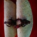 El cooksnap de Roberta pastor cuando hizo Tacos de jamaica.