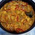 El cooksnap de Judith Bocos 🐾 cuando hizo Fideos con alcachofas, merluza y gambas 🍲.