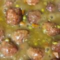 El cooksnap de ELi Rull cuando hizo Albóndigas a la jardinera.