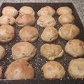 El cooksnap de Rubén Darío RIBERO MUNIZ cuando hizo Pancitos saborizados con salame y queso.