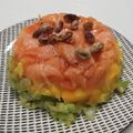 El cooksnap de El Laboratorio De Eri cuando hizo Tartar de salmón, aguacate y mango.