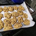 El cooksnap de Laura Landa cuando hizo Galletas de avena y chispas de chocolate.