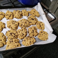 El cooksnap de Laura Landa cuando hizo Galletas de avena y chispas de chocolate.