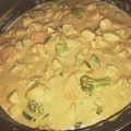 Csilla Béry Cooksnap-ja, amikor elkészítette a(z) Mogyoróvajas-zöldséges csirke receptet.