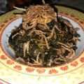 Cooksnap dari 🍹🍕 pawonku 🍜🍚 untuk resep Tumis Daun Singkong Teri Jengki