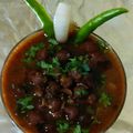 Gunjan Chhabra's cooksnap of when they made Black Chana curry.