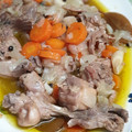 El cooksnap de Lola Forés Lafont cuando hizo Conejo en escabeche.