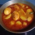 Nandita Mukherjee's cooksnap of when they made আলু দিয়ে ডিমের ঝোল (aloo diye dimer jhol recipe in Bengali).