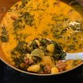 Patricia Williams's cooksnap of when they made Zuppa Toscana Soup (Olive Garden Soup).