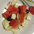 El cooksnap de Pauli Sevilla cuando hizo Ensalada de sandía fresquita.