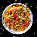 Sunita Vaghela's cooksnap of when they made કોર્ન ભેળ (Corn Bhel Recipe In Gujarati).