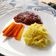 Cooksnap dari Fitriyana Winarno untuk resep Steak daging dg tumis bayam & mashed potato