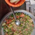 Yug Verma का कुकस्नैप जब उन्होंने वेज दलिया (veg daliya recipe in Hindi) बनाया था।