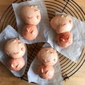 Becky 的 豬小妹造型饅頭 cooksnap